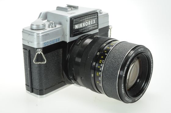 Nikon Nikkorex Zoom 35 Fixed Zoom Lens 35mm SLR Film Camera w/43-86mm f3.5