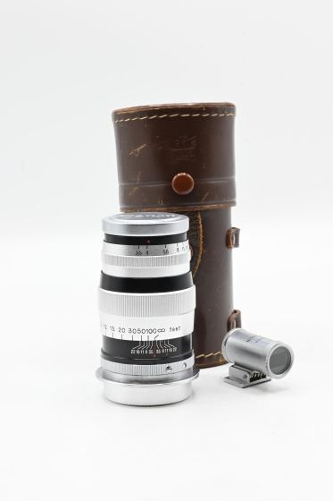 Canon Rangefinder 100mm f3.5 M39 LTM Lens w/ Finder