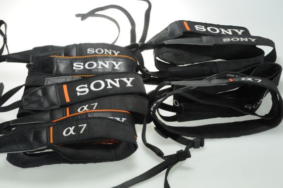 Lot of Sony Camera Neck Shoulder Straps