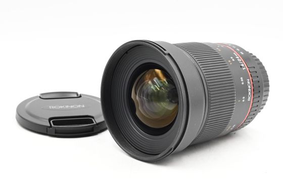 Rokinon Manual Focus 24mm f1.4 AS IF ED UMC Lens Canon EF