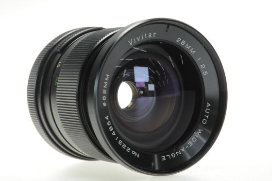 Vivitar 28mm f2.5 Auto Wide-Angle Lens Canon FL