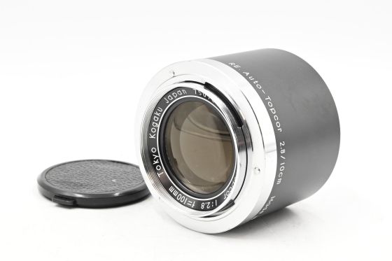 Topcon 10cm 100mm f2.8 RE.Auto-Topcor Lens