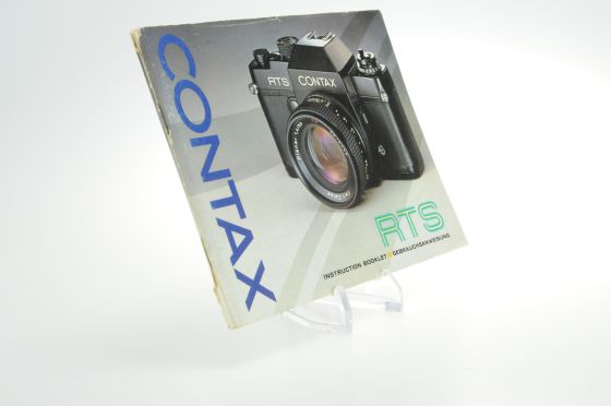 Contax RTS User Instruction Booklet Manual Guide