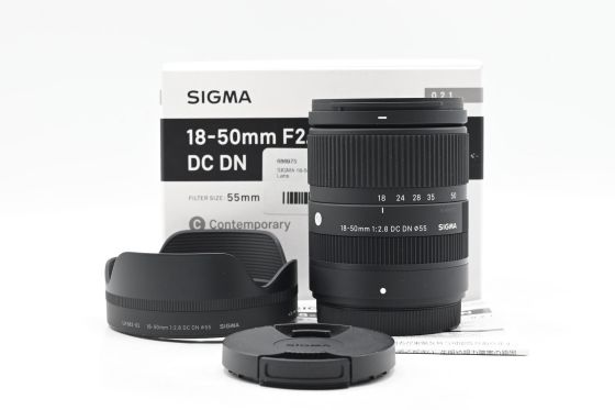 Sigma 18-50mm f2.8 DC DN Contemporary Lens Fuji X Mount