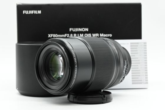 Fuji Fujifilm XF 80mm f2.8 R LM OIS WR Macro Lens X Mount