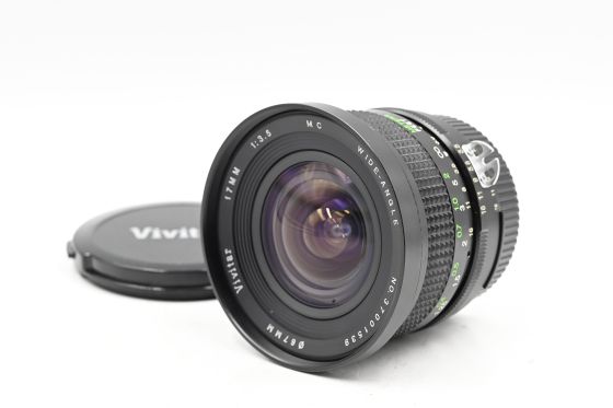 Vivitar 17mm f3.5 MC Wide-Angle Lens Nikon AI-Mount