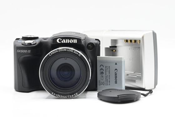Canon PowerShot SX500 IS 16MP Digital Camera w/30x Zoom