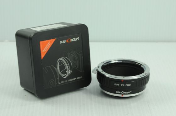 K&F Concept EOS-FX Pro Canon EF Lens to Fuji FX Camera Adapter