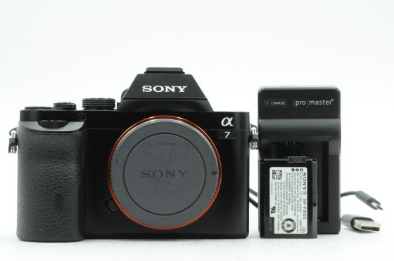 Sony Alpha A7 24.3MP Mirrorless Full Frame Digital Camera Body