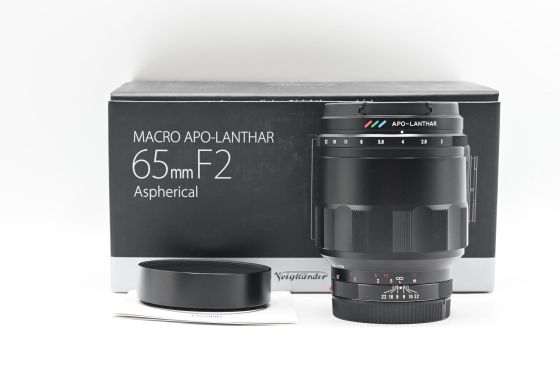 Voigtlander 65MM f2 Macro APO-Lanthar Lens Sony E