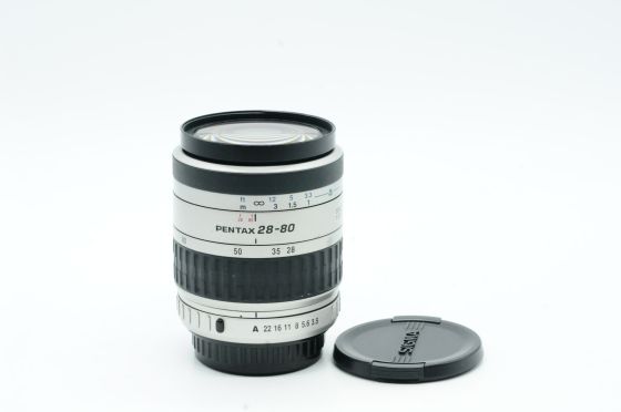 Pentax FA 28-80mm f3.5-5.6 SMC Lens Silver