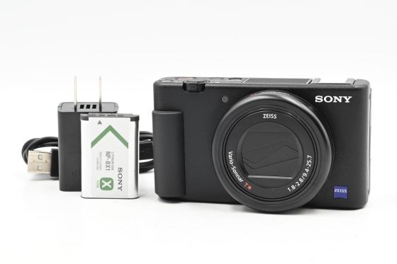 Sony ZV-1 20.1MP Digital Vlog Camera w/ Zoom Lens