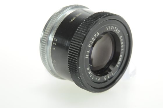 Vivitar 75mm f3.5 Anastigmat Enlarging Lens