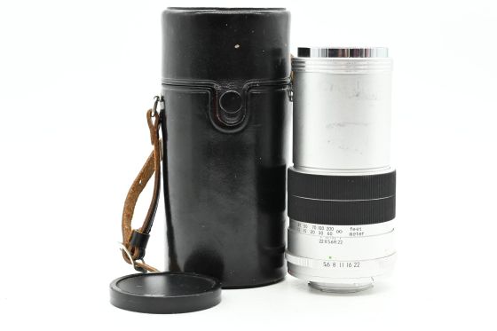 Topcon 200mm f5.6 RE.Auto-Topcor Lens