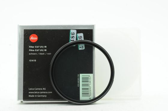 Leica E67 67mm UV/IR Filter 13415