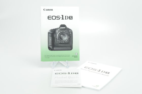 Canon EOS 1DX Digital Instruction Manual