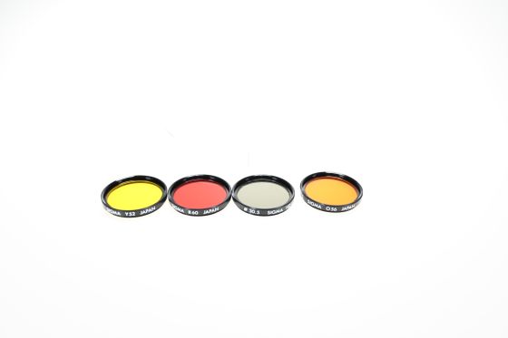 Sigma 30.5mm Filter Set for Mirror Lens O56, Y2, R60, ND4x