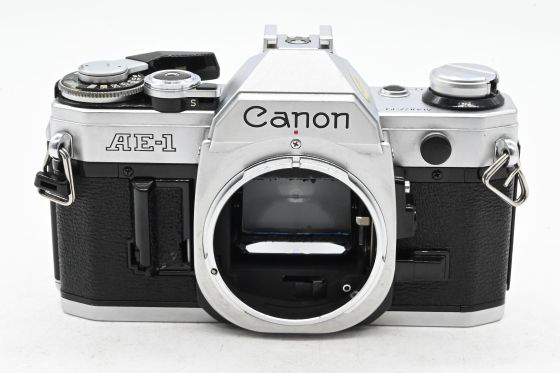 Canon AE-1 SLR Film Camera Body Chrome AE1