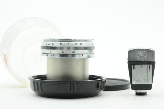 Zeiss 21mm f4.5 Biogon Lens w/Finder for Contarex