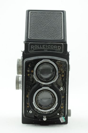 Rolleicord IIB Model 3 K3 TLR Film Camera 7.5cm f3.5 Triotar *Parts/Repair