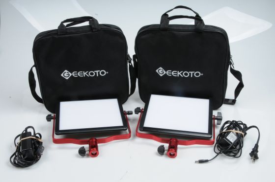 Geekoto PL-20A LED Panel 2-Light Kit