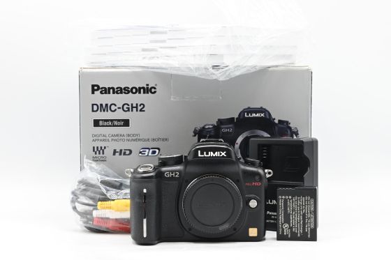 Panasonic Lumix DMC-GH2 16MP Digital Camera Body Micro 4/3