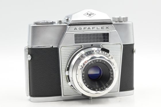 Agfaflex II 35mm Film Camera w/ 50mm f2.8 Color-Apotar Lens