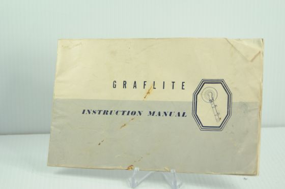 GRAFLEX GRAFLITE FLASH Owner's Manual Instruction Book Booklet