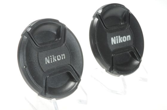 Lot of 2 Genuine Nikon 72mm Front Lens Caps