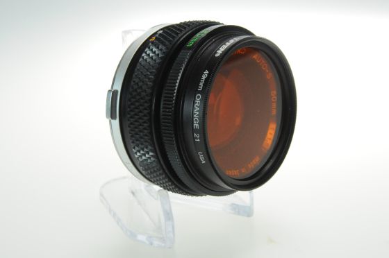 Olympus OM 50mm f1.8 F.Zuiko Auto-S Lens