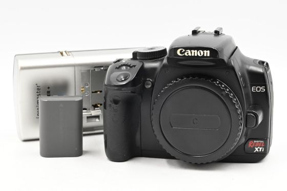 Canon EOS Rebel XTi 10.1MP Digital SLR Camera Body Black
