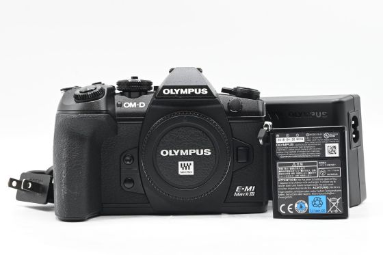 Olympus OM-D E-M1 Mark III 20.4MP Mirrorless MFT Digital Camera Body