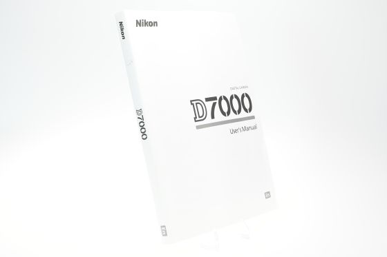Nikon D7000 User's Manual Instruction Guide