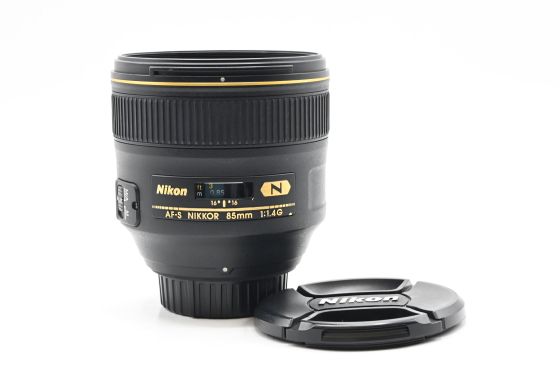 Nikon Nikkor AF-S 85mm f1.4 G SWM IF Lens AFS