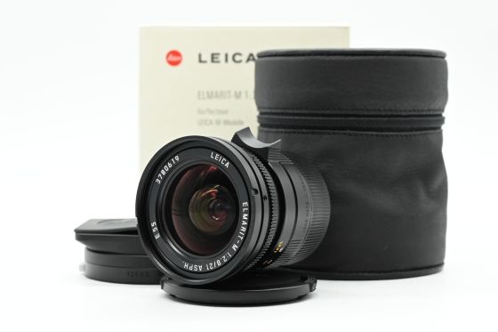 Leica 11135 21mm f2.8 Elmarit-M ASPH E55 Black Lens