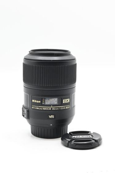 Nikon Nikkor AF-S 85mm f3.5 G ED DX VR Micro Lens AFS