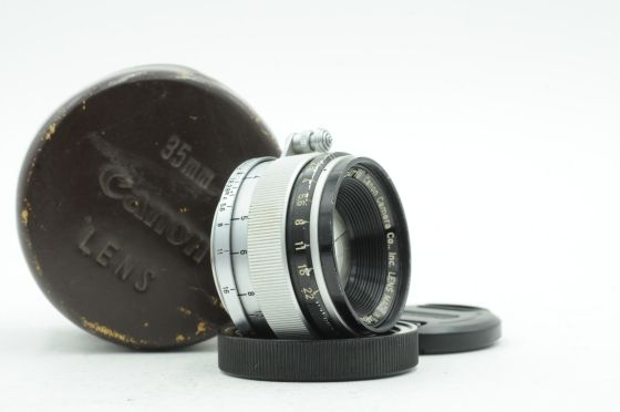 Canon 35mm f1.8 Leica Screw Mount M39 Lens *Read