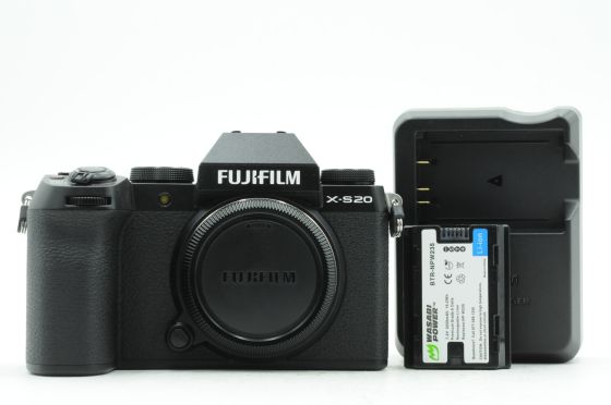 Fujifilm X-S20 Mirrorless Digital Camera 26.1MP