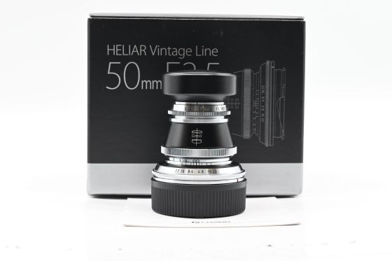 Voigtlander Heliar 50mm f3.5 Lens Leica M Mount