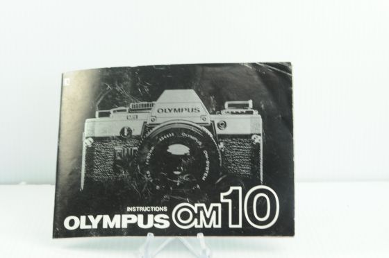 Olympus OM10 Instructions Manual | SLR VIntage 35mm Film Camera