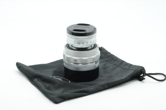Leica M 9cm 90mm f4 Elmar Wetzlar Collapsible Lens Chrome *Read