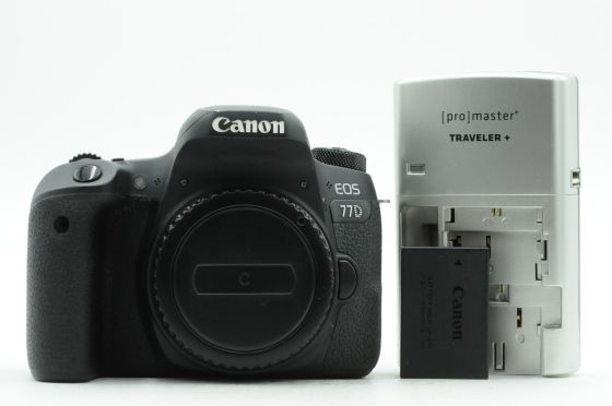 Canon EOS 77D DSLR 24.2MP Digital Camera Body