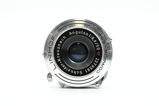 Linhof Schneider 90mm f6.8 Technika Angulon w/Compur Rapid Lens