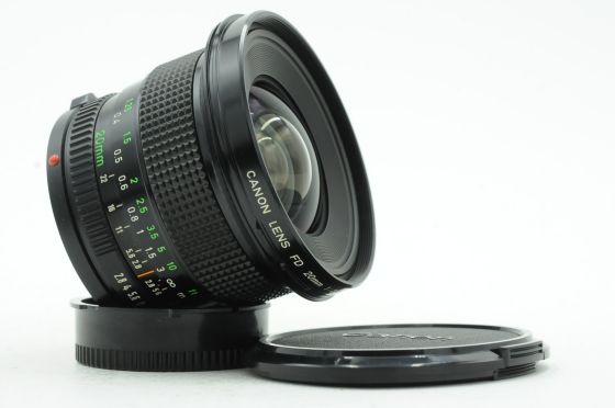 Canon FD 20mm f2.8 Lens
