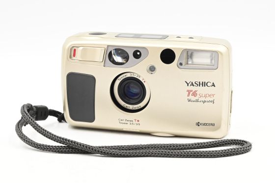 Yashica T4 Super Film Camera w/35mm f3.5 T*