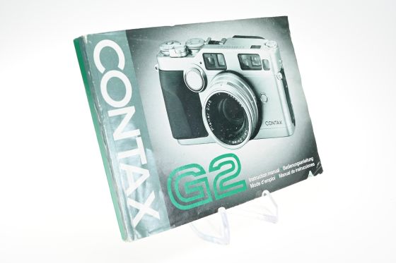 Contax G2 Camera Instruction Manual