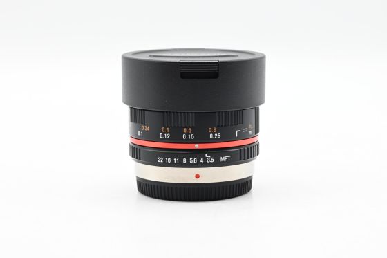 Samyang 7.5mm f3.5 UMC Fisheye MFT Lens Micro-4/3