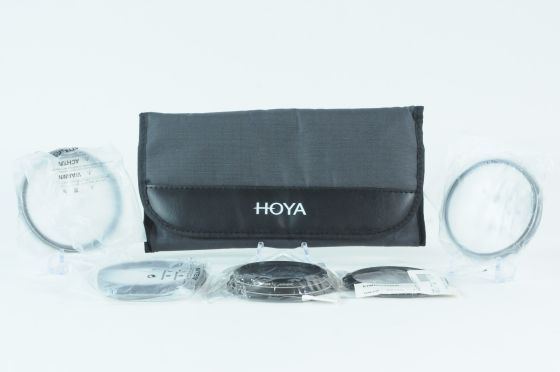HOYA 77mm Close-up Camera Lens Filters +1, +2, +4 Set