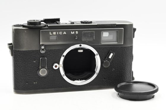 Leica M5 3 Lug Black Camera Body *Read