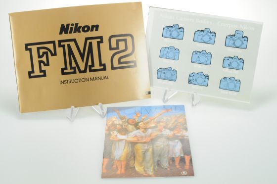Vintage Nikon FM2 User Instruction Manual Guide